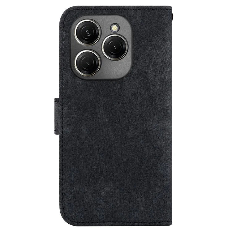 For TECNO Spark 20 Pro Wallet Case Cute Tiger Pattern Leather Phone Cover