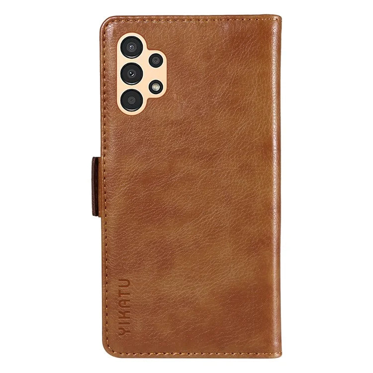 YIKATU YK-007 For Samsung Galaxy A13 5G / A13 4G / A04s 4G (164.7 x 76.7 x 9.1 mm) Phone Cover Magnetic Clasp Leather Case