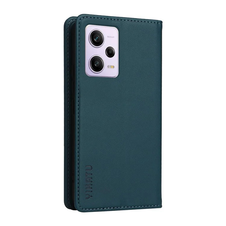 YIKATU YK-001 For Xiaomi Poco X5 Pro 5G / Redmi Note 12 Pro Speed 5G / Note 12 Pro 5G Case Magnetic Closing PU Leather Cover
