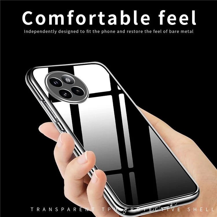 MOFI For Xiaomi Civi 4 Pro 5G / 14 Civi 5G Case Precise Cutout Clear TPU Protective Phone Cover