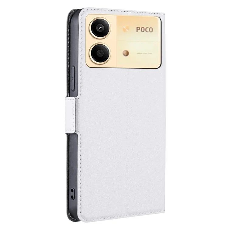 For Xiaomi Redmi Note 13R Pro 5G PU Leather + TPU Case Protective Phone Stand Cover