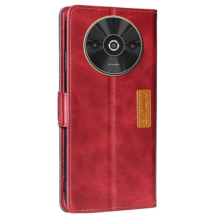 For Xiaomi Redmi A3 / Poco C61 4G Wallet Case Dual Color Splicing Leather Phone Cover Cell Phone Accessories Wholesale