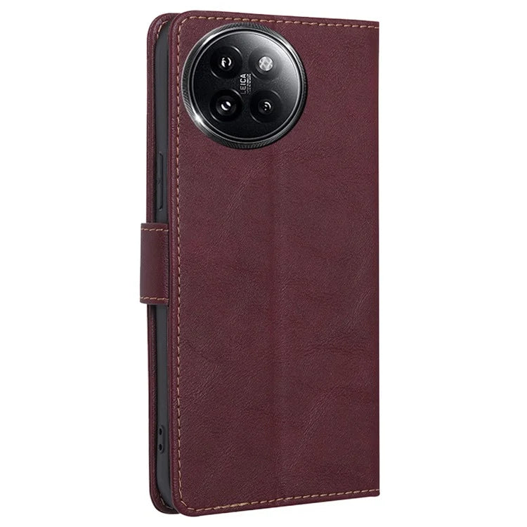For Xiaomi Civi 4 Pro 5G / 14 Civi 5G Case with RFID Blocking Magnetic Buckle PU Leather Phone Cover