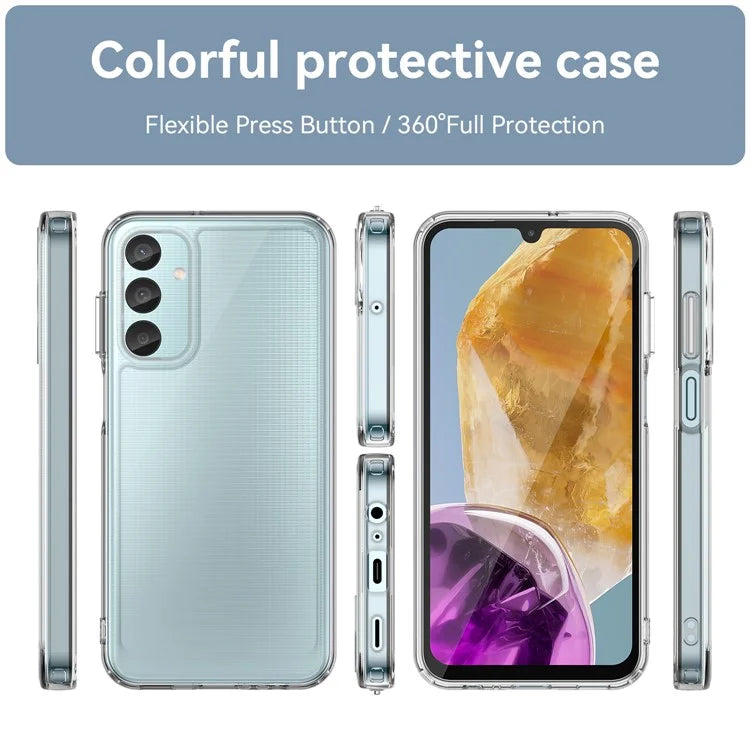For Samsung Galaxy M15 5G / F15 5G Phone Case Candy Series TPU Slim-Fit Back Cover