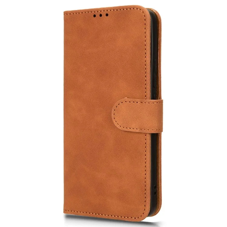 For Xiaomi Redmi Turbo 3 5G / Poco F6 5G Case Skin Touch Feeling Leather Wallet Stand Phone Cover