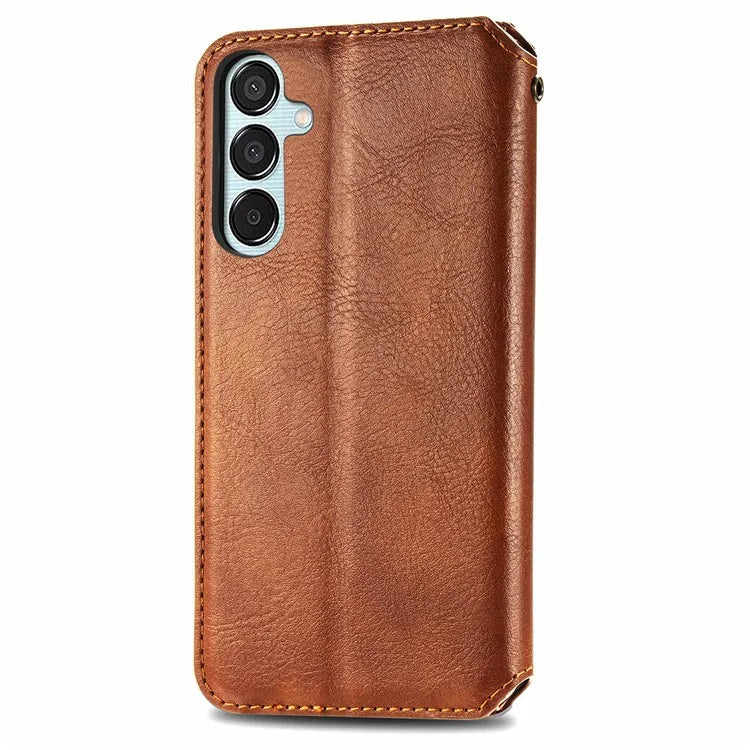 For Samsung Galaxy M15 5G Wholesale Phone Cases Wallet Stand Leather Phone Cover