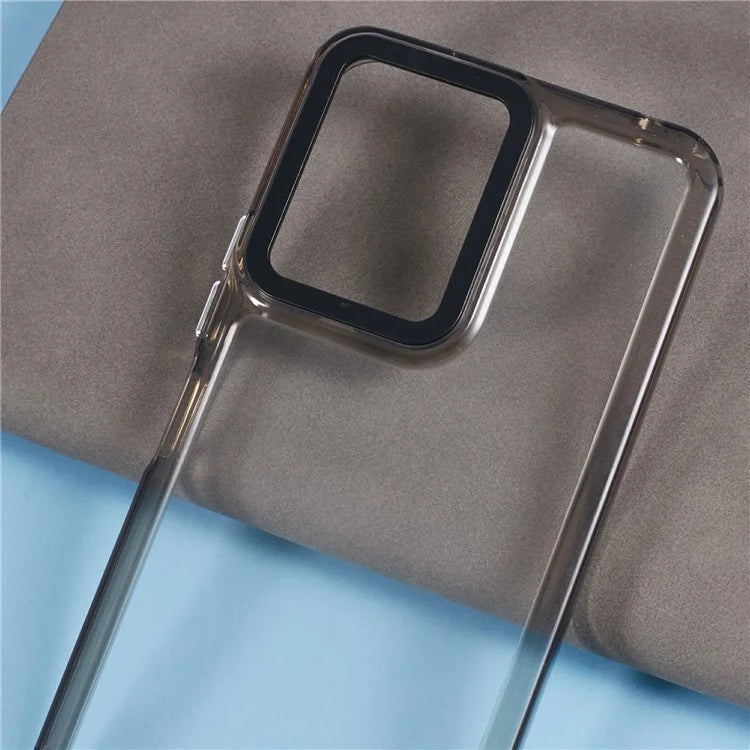 For Xiaomi 12 5G / 12X 5G / 12S 5G Clear Case PC+TPU Anti-drop Phone Cover Black