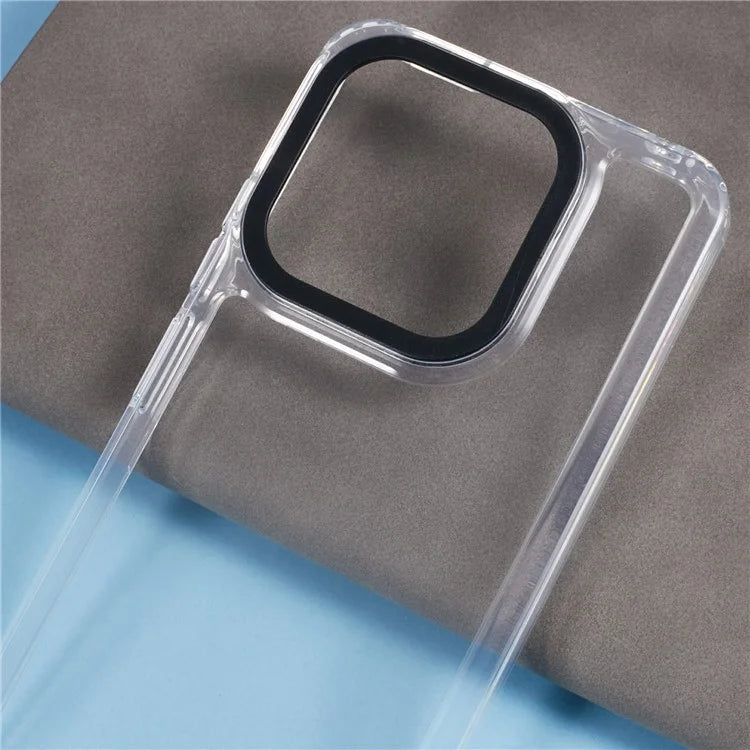 For Xiaomi Redmi 12C 4G Case PC+TPU Clear Back Phone Cover