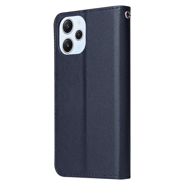 For Xiaomi Redmi 12 4G / 12 5G (Global) Case Anti-Scratch PU Leather Wallet Phone Cover