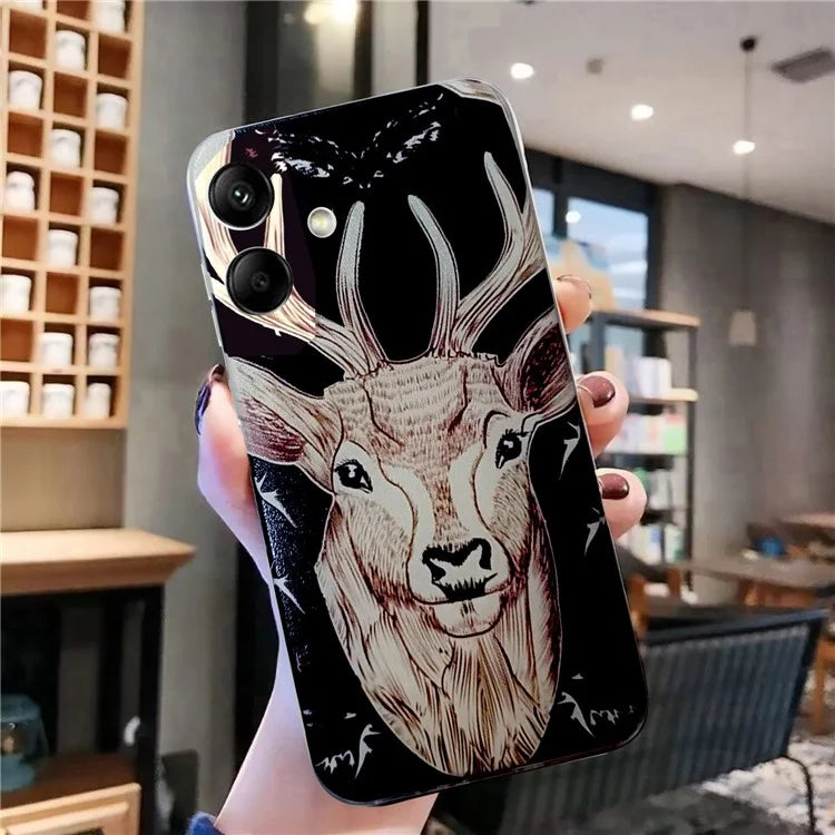 For Samsung Galaxy A05 4G Case Pattern Printed Soft TPU Slim Phone Cover