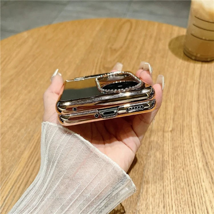 Mirror Surface Hard PC Case for Huawei Pocket 2 Shockproof Phone Protective Cover