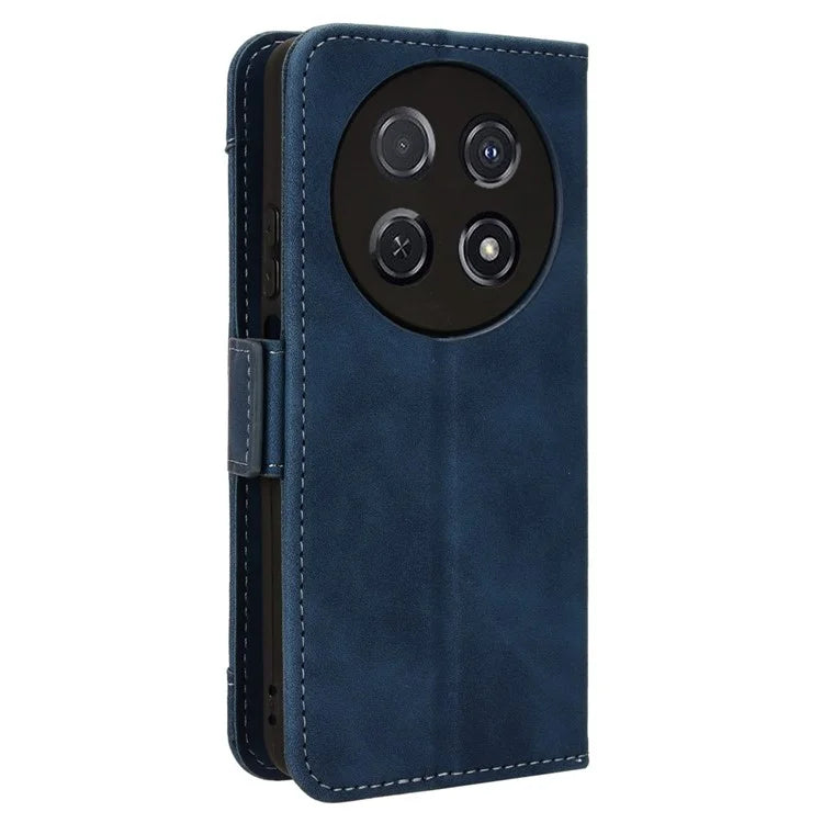 For Huawei nova 12i 4G / Enjoy 70 Pro Case PU Leather Stand Function Multiple Card Slots Phone Cover
