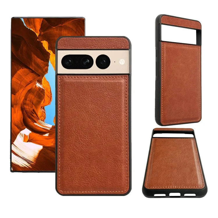 For Google Pixel 7 Pro 5G Leather Case Detachable 2-in-1 Design Stand Wallet Phone Cover