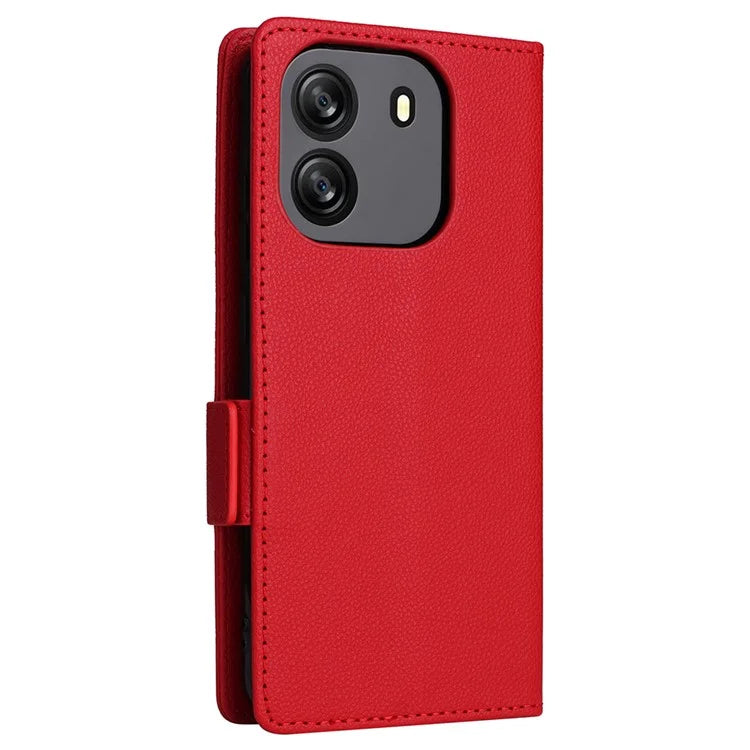 For Blackview Wave 6C Case Wallet Case PU Leather Side Magnetic Clasp Phone Cover