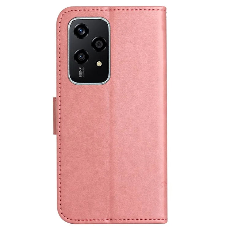 For Honor 200 Lite Case Butterfly Flower Leather Wallet Book Stand Phone Cover