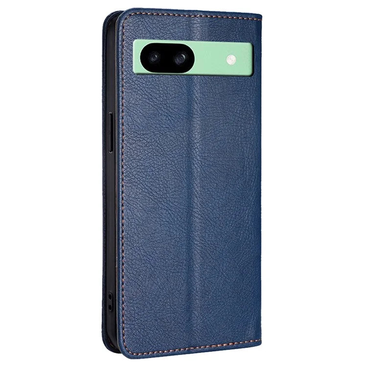 For Google Pixel 8a Case PU Leather Magnetic Adsorption Shockproof Flip Phone Covee