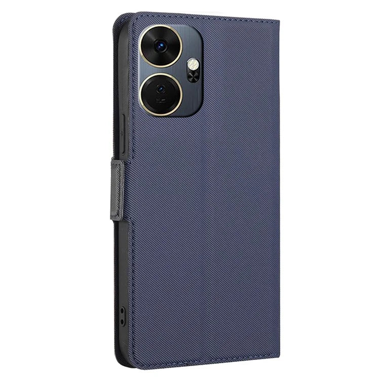 For itel P55+ Case Card Slots Twill Texture PU Leather Stand Phone Cover