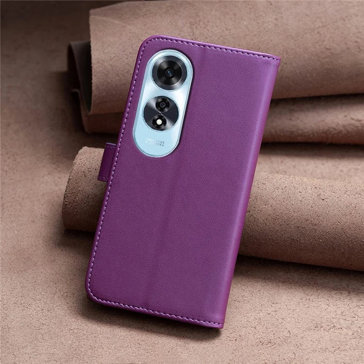 BINFEN COLOR BF17 For Oppo A60 4G Case Leather Wallet Cover Mobile Accessories Wholesale