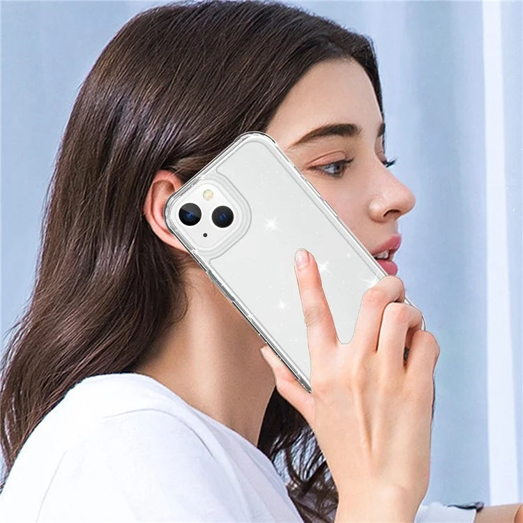GW20 For iPhone 14 Plus Case TPU+PC Skin-Friendly Touch Matte Phone Cover
