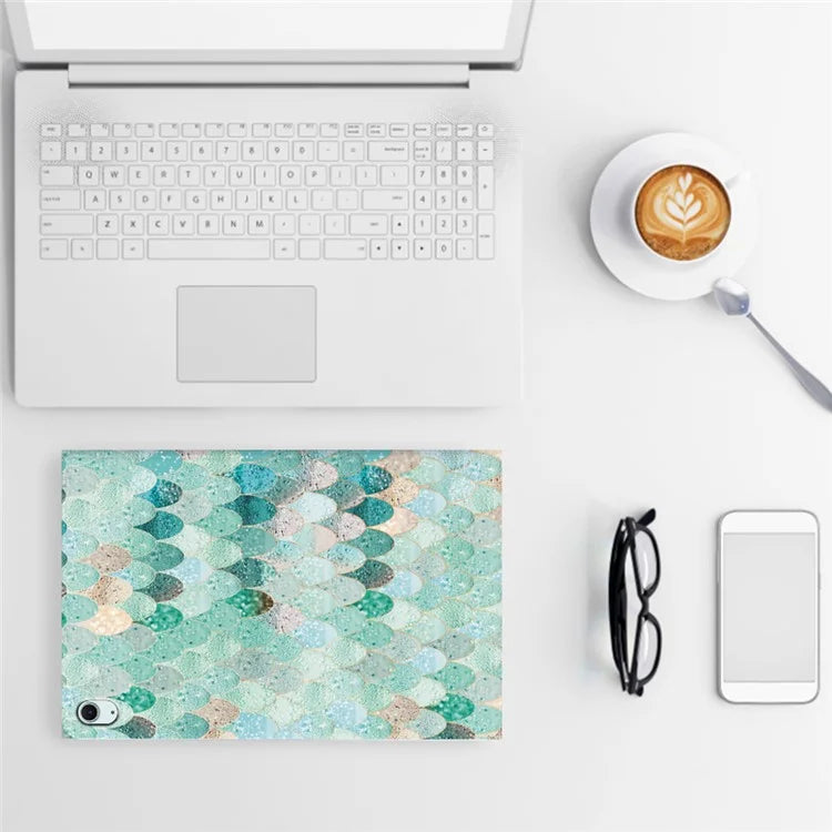 For iPad Air 11 (2024) / iPad Air (2022) / (2020) Case Pattern Print Leather Stand Tablet Cover