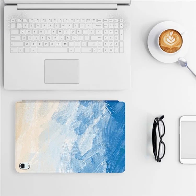 For iPad Air 11 (2024) / iPad Air (2022) / (2020) Case Tablet Leather Cover Pattern Print