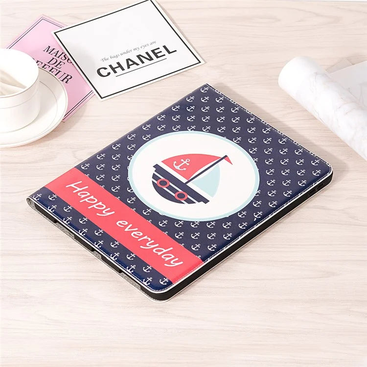 For iPad Air 11 (2024) / iPad Air (2020) / (2022) Case Wallet Pattern Leather Tablet Cover