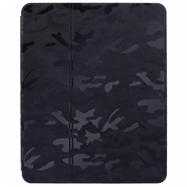 X-LEVEL For iPad Air 13 (2024) Case Camouflage Pattern Leather Smart Tablet Cover with Pencil Holder