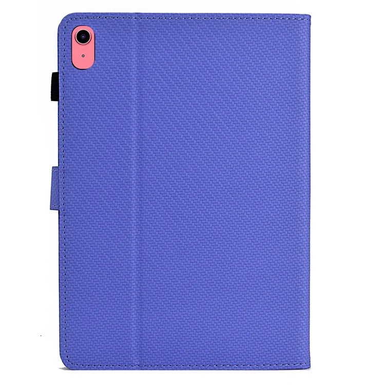 For iPad 10.9 (2022) Case Card Slots Auto Wake / Sleep PU Leather Tablet Cover