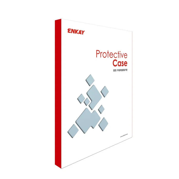 ENKAY HAT PRINCE For iPad Air 11 (2024) Case Auto Wake / Sleep Acrylic Clear Back Leather Tablet Cover