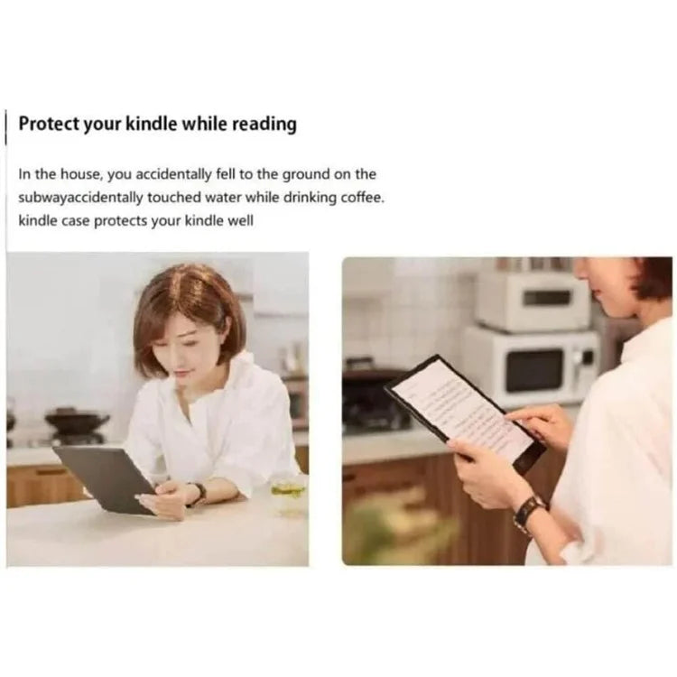 For Amazon Kindle Paperwhite 3 (2015) / 2 (2015) / (2015) Clear Case Four Corner Anti-Drop Tablet TPU Cover