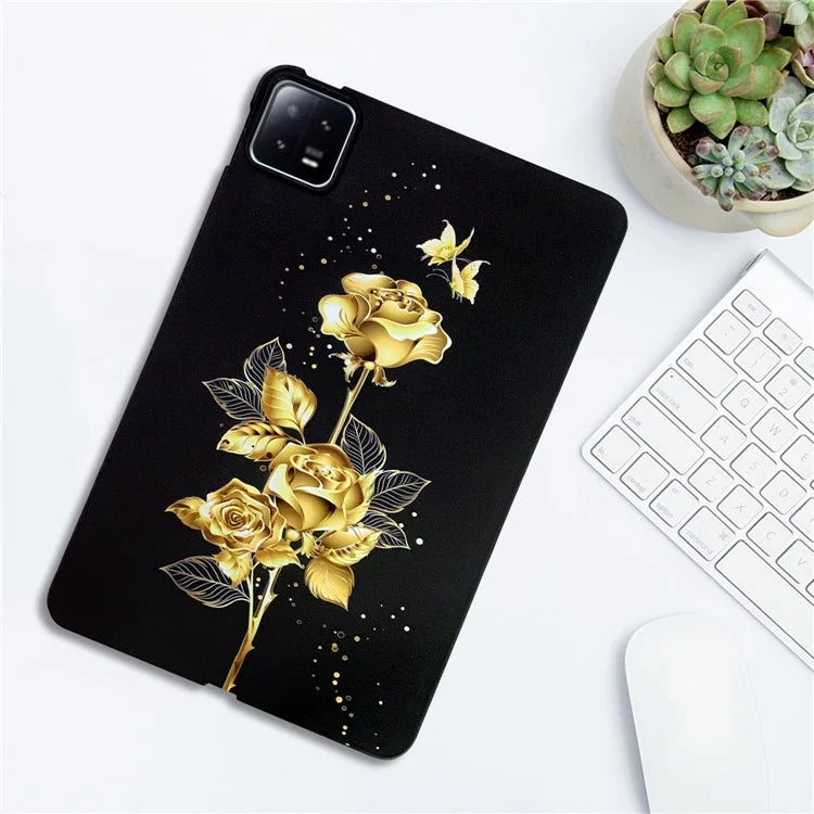 For Xiaomi Pad 6 TPU Case Pattern Printing Slim Tablet Protective Cover