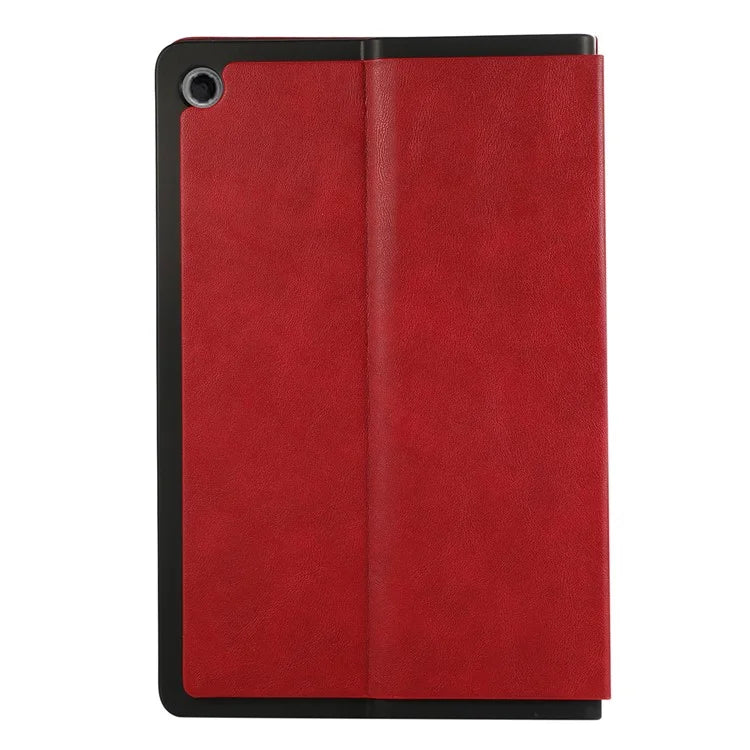 For Lenovo Tab Plus Shockproof Case PU Leather Tablet Cover with Stand