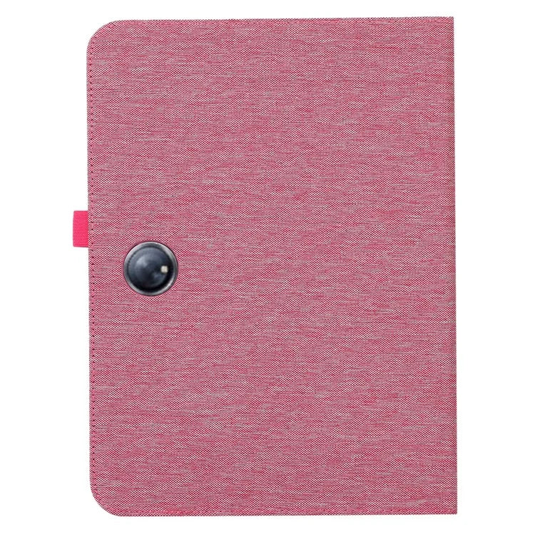For OnePlus Pad Pro Leather Case Card Holder Cloth Texture Tablet Stand Cover