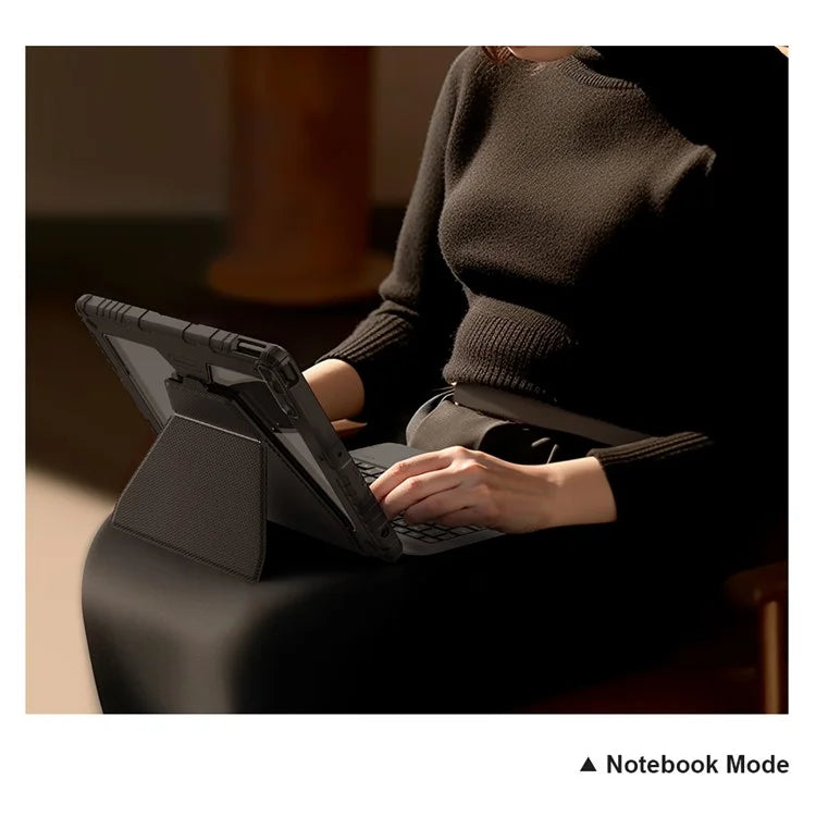 NILLKIN For iPad 10.2 (2021) / (2019) / (2020) Shockproof Case Detachable Backlight Keyboard Case