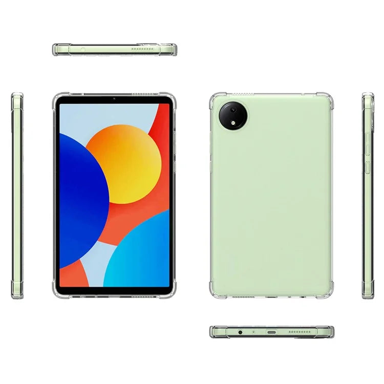 For Xiaomi Redmi Pad SE 4G 8.7 inch Case Four Corner Shockproof Clear Tablet TPU Cover