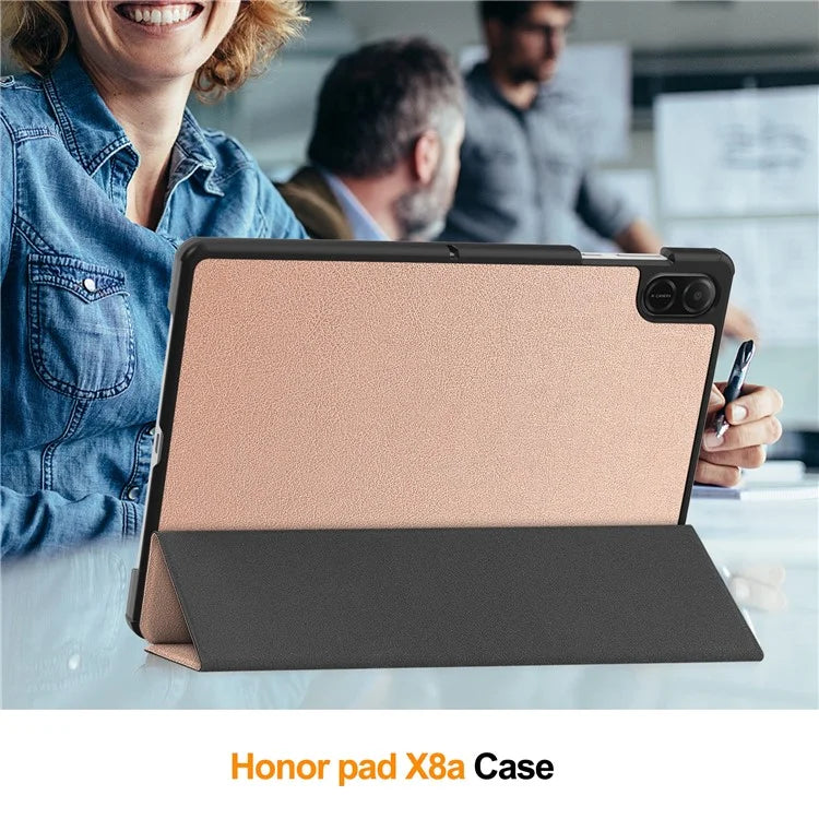 For Honor Pad X8a Case Anti-Drop Leather Stand Tablet Cover