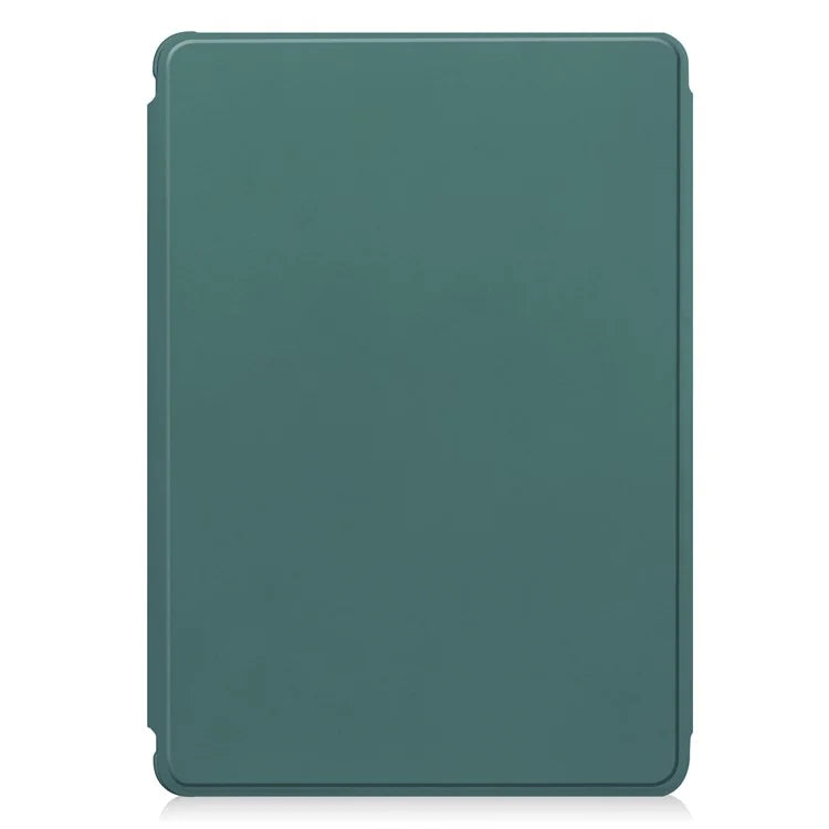For Samsung Galaxy Tab S9 FE+ Case with Bluetooth Keyboard Rotary Stand Tablet Coverish Green
