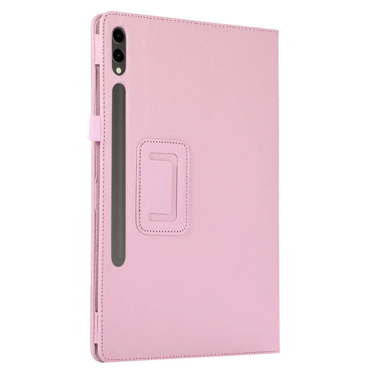 For Samsung Galaxy Tab S9+ Leather Case Bi-fold Stand Tablet Protective Cover