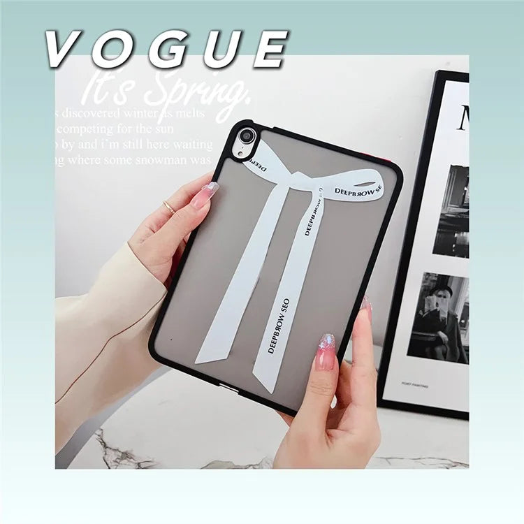 For iPad mini (2021) Case Skin-touch Pattern Printing Tablet Cover