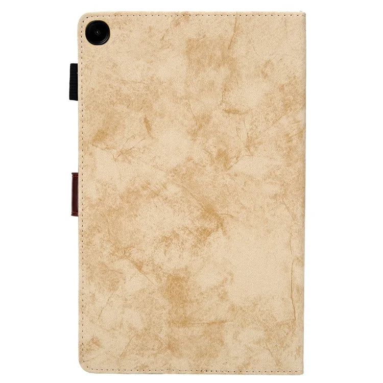 For Samsung Galaxy Tab A9+ X210 / X215 / X216B Smart Case Cloth Texture Leather Business Tablet Cover