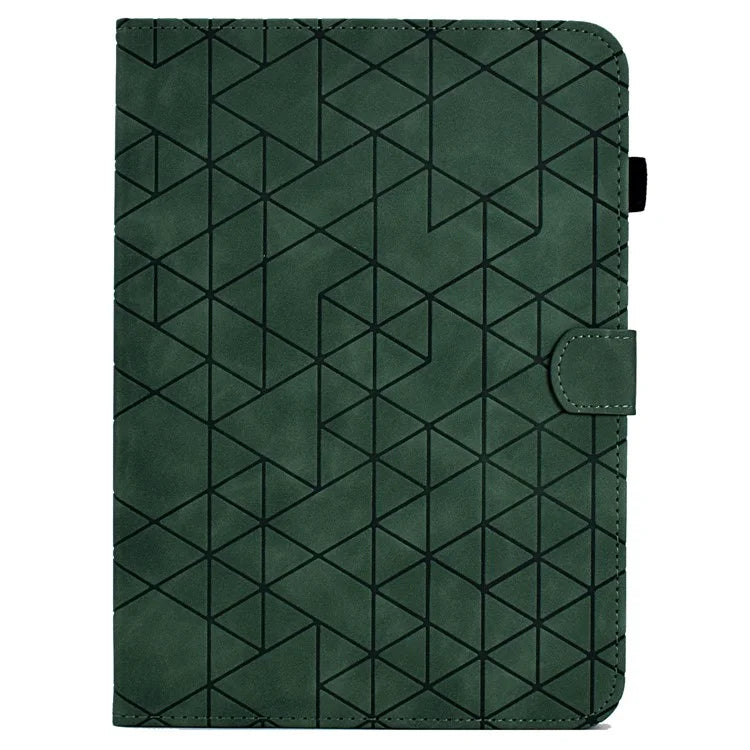 For Amazon Fire HD 8 (2022) / Fire HD 8 Plus (2022) Case Anti-drop Leather Tablet Cover with Stand and Card Holder