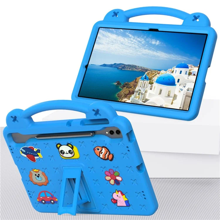 For Samsung Galaxy Tab S8+ / S9+ Case Grip Handle Kickstand EVA Tablet Cover