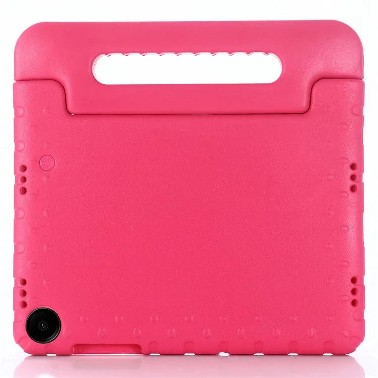 For Samsung Galaxy Tab A9+ EVA Case Handle Kickstand Anti-drop Tablet Cover