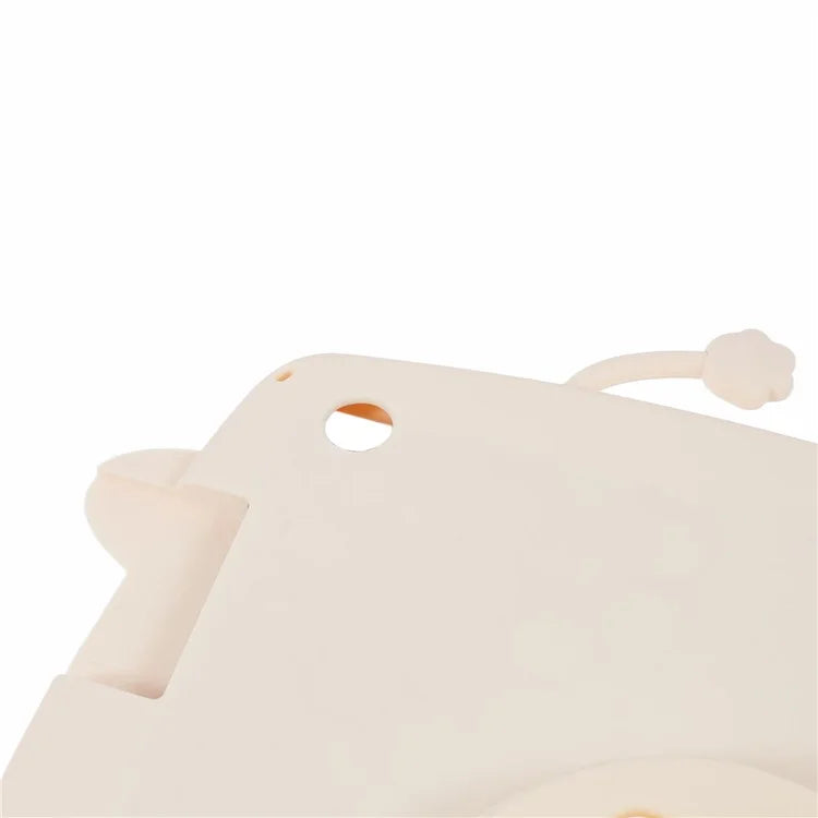 For Samsung Galaxy Tab A9+ Silicone Case Rotary Kickstand Cat Style Tablet Cover