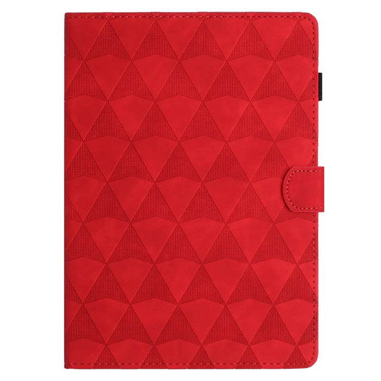 For Samsung Galaxy Tab A7 10.4 (2022) / (2020) Case Diamond Pattern Leather Cover Stand