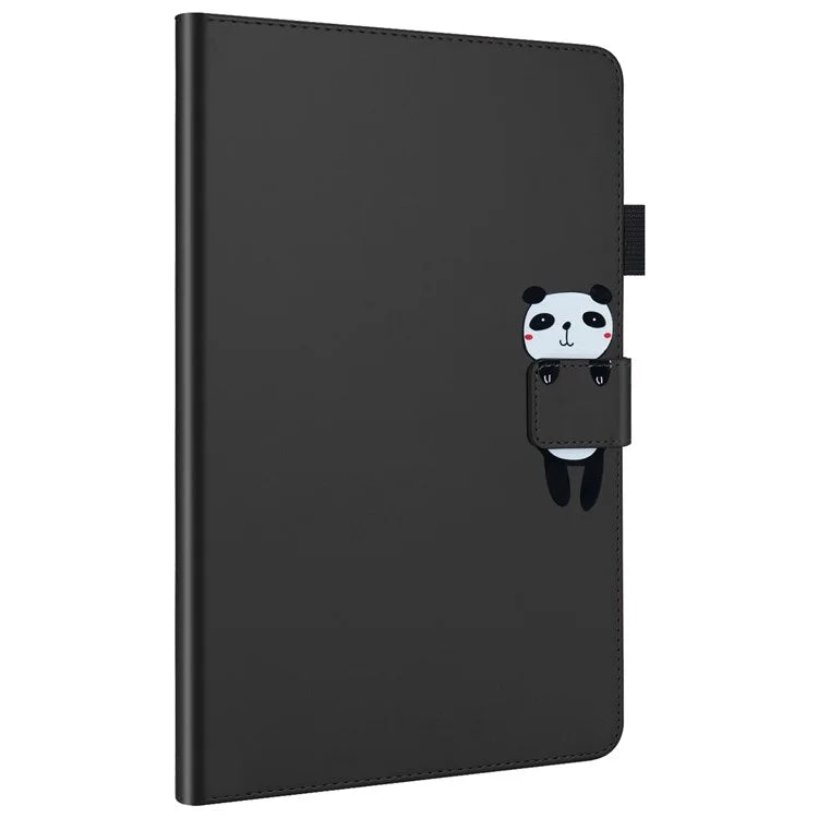 For iPad Pro 11 (2020) / (2021) / (2022) Stand Case Card Holder Cartoon Animal Pattern Leather Cover