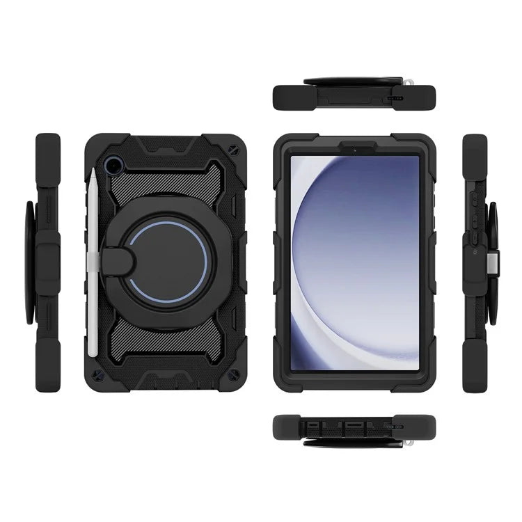 For Samsung Galaxy Tab A9 Tablet Case PC+Silicone Cover Kickstand