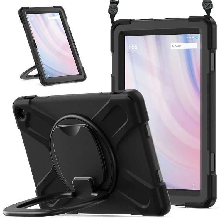 For Amazon Fire HD 10 (2023) Case Kickstand Rugged Tablet Cover with Shoulder Strap