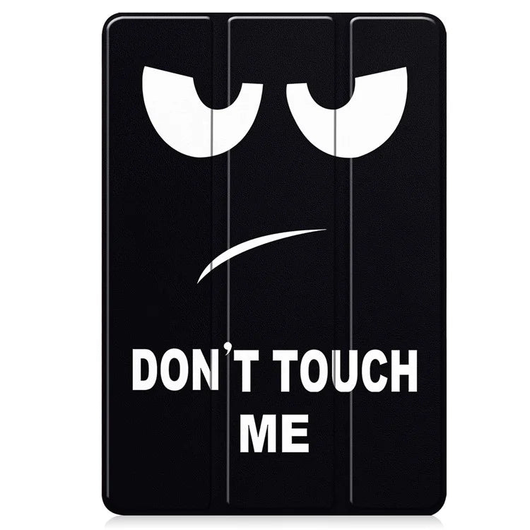 For Xiaomi Pad 6S Pro 12.4 Leather Case Trifold Stand Pattern Printing Tablet Cover