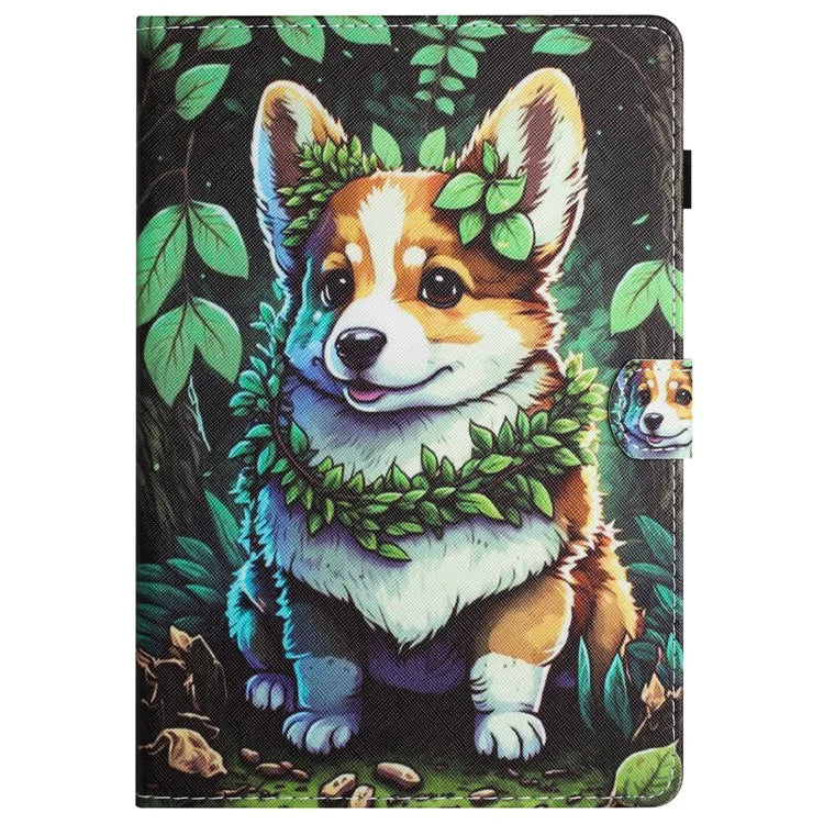 For Lenovo Tab M11 / Xiaoxin Pad 11 2024 Case Pattern Printing PU Leather Stand Tablet Cover